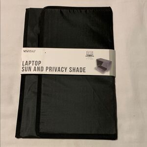Black Laptop Sun and Privacy Shade